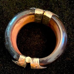 Carol for Eva Graham hinged bracelet